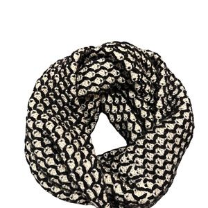 J Crew black/white infinity scarf